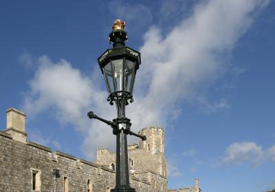 A Royal Lamp Post at Windsor