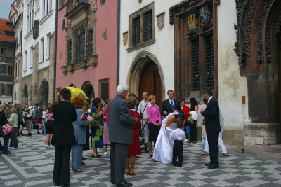 A Wedding in the Old Town Square