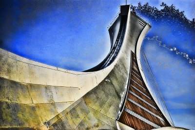 Le stade olympique...