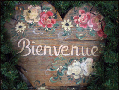 Bienvenue ~ Par J.F. Simon