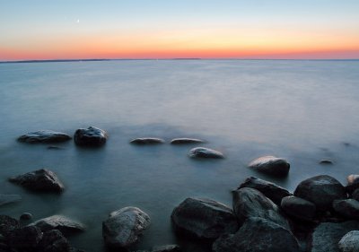 Dusk on Lake Simcoe