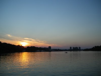 Dusk on the Danube