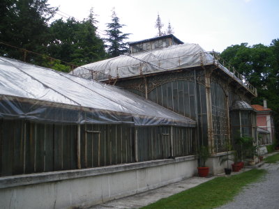 Botanical garden under restoration