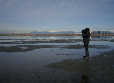 Working at Boundary Bay