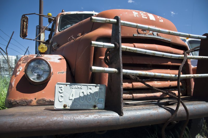 GMC tow truck