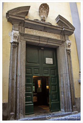 Entrée de la Chapelle / Cappella Sansevero / Musée