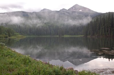Woods Lake after the storm