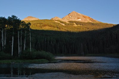 Woods Lake sunset