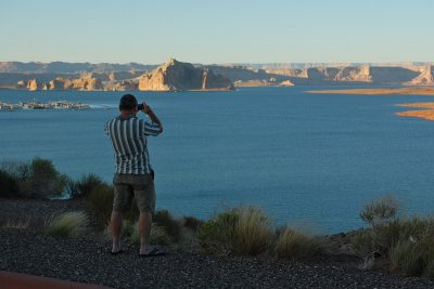 Sunset from the viewpoint