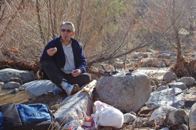 Picnic by the creek