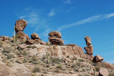 Balancing rocks