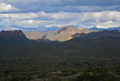 View towards Four Peaks