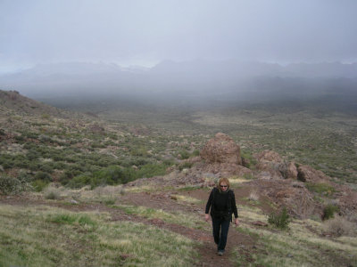 Not another pic of Diane in the Scottish Highlands