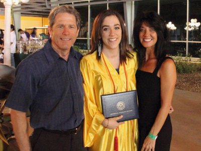 Britt and the parents