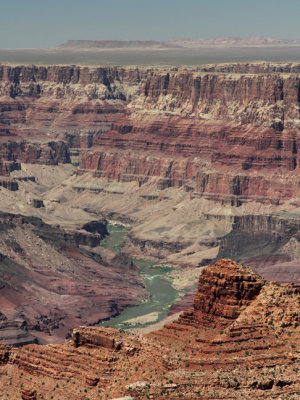 Marble Canyon and the Navajo range lands just beyond the east end of the Grand Canyon