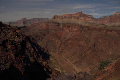 Panorama Point..first sight and sound of the Colorado River below