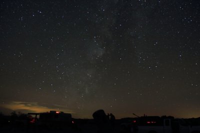 Summer Milky Way setting