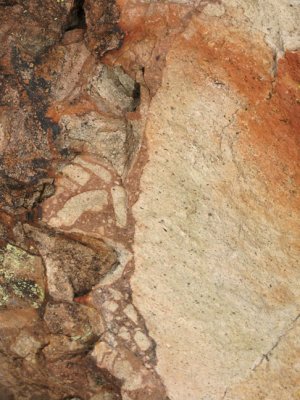 Breccia vein
