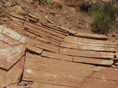 Sandstone attempting to bend