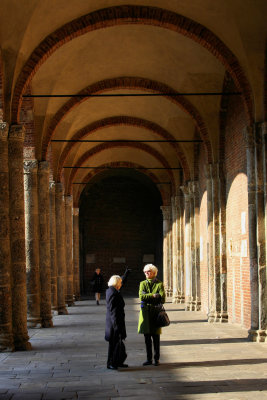 San Ambrogio's Atrium