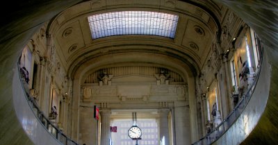 Hall of central station