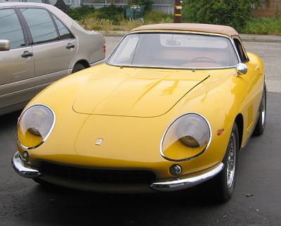 Tasty Yellow Ferrari