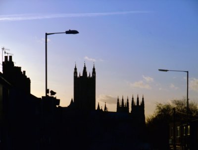 Canterbury Cathedral on a Winters Afternoon