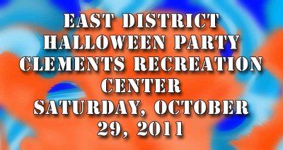 East District Halloween Party, CLEMENTS RECREATION CENTER