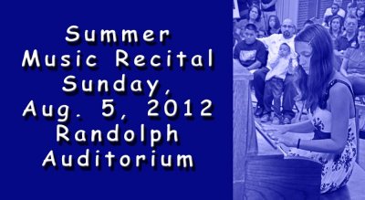 Summer 2012 Music Recital