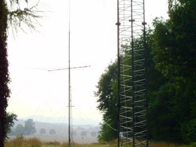 Log at 120m distance