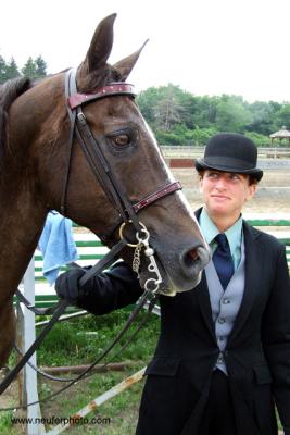 Morgan and 4-H Show