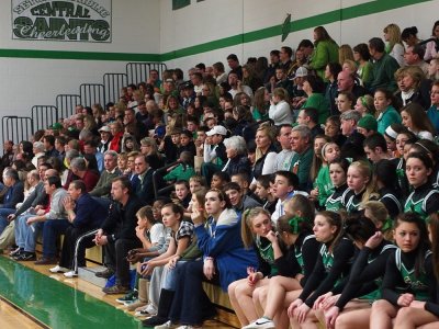 Seton Catholic Central High School's Boys Basketball Team versus Johnson City High School