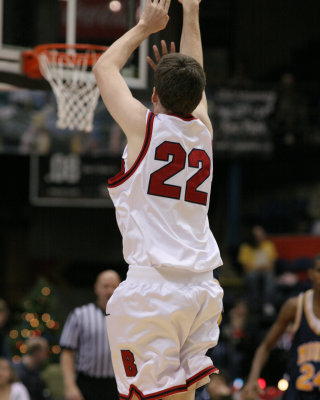 The Binghamton Patriots versus Mt. St. Michael Academy at The 2007 STOP-DWI Holiday Classic Basketball Tournament