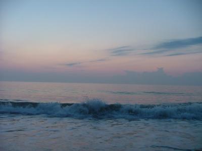 Dawn over the Atlantic