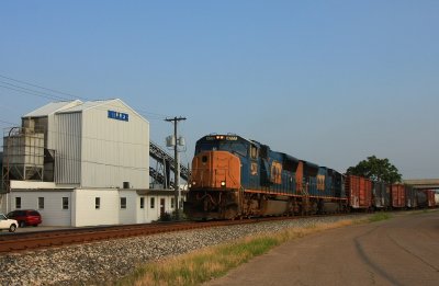 CSX 4777 Q648 Evansville IN 16 July 2011