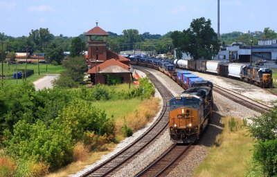 CSX 922 Q121 Henderson KY 23 July 2011