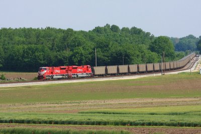 INRD 9004 CSX V582 Vincennes IN 22 May 2011