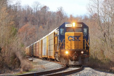 CSX 8835 Q247 Stephensport KY 12 Nov 2011