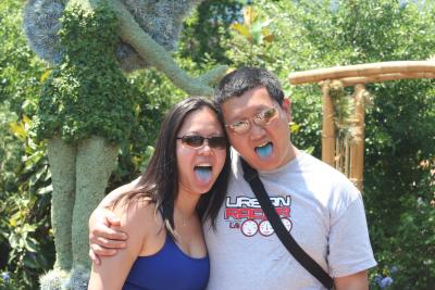 Blue Tongues and Tinkerbell Torso