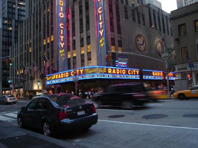Neon Radio City Music Hall