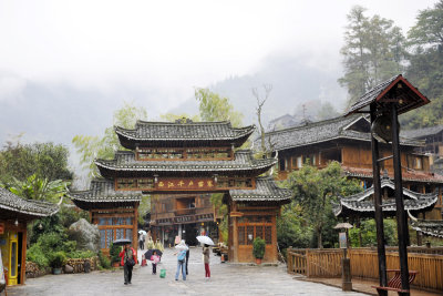 The Xijiang Miao Ethnic village