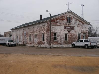 Chicago & North Western Freight House at Dixon, Illinois