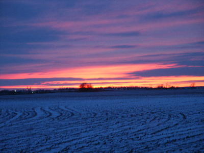 Winter Sunset over Sterling.JPG