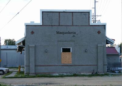 Milwaukee Road Depot Maquoketa, Iowa.jpg