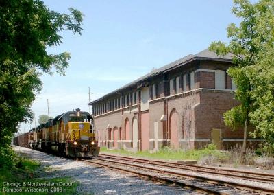 Chicago & North Western Depot at Baraboo, Wisconsin.jpg