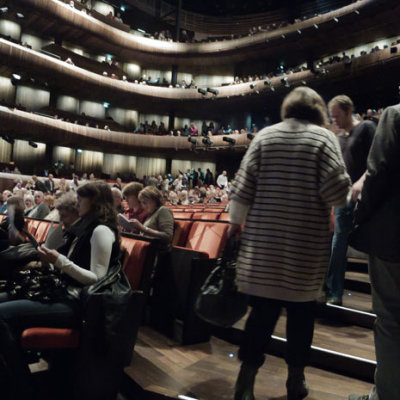 The Theater  and Audience - Den Norske Opera & Ballett - The Norwegian Opera & Ballet, Bjørvika, Oslo