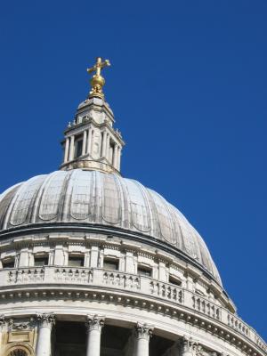 View of St Pauls dome
