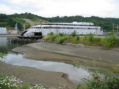 The historic ferry Kalakala