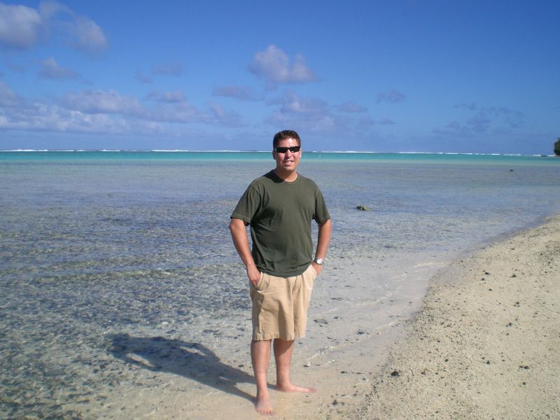 Dan gets his feet wet
