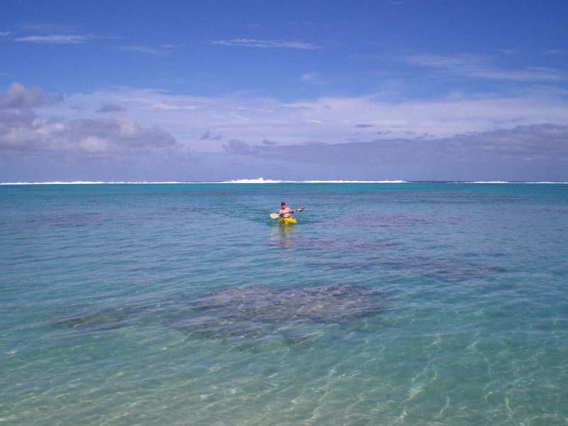 Dan heads back for shore